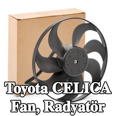 KAMOKA Fan, radyatör 345mm — Toyota Celica