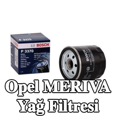BOSCH Yağ filtresi — 2003 Opel Meriva