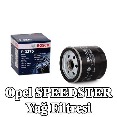 BOSCH Yağ filtresi — Opel Speedster