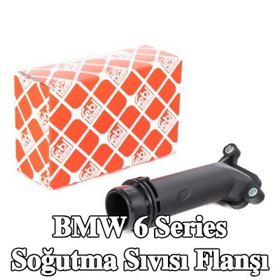 FEBI BILSTEIN Conta/sızdırmazlık elemanı ile birlikte soğutma suyu flanşı — 2012 BMW 6 Series