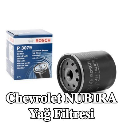 BOSCH Yağ filtresi — Chevrolet Nubira