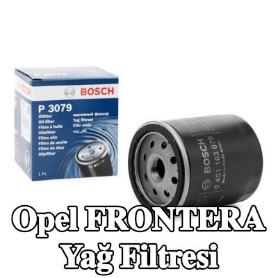BOSCH Yağ filtresi — 1997 Opel Frontera