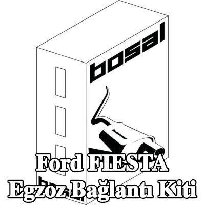 BOSAL Egzoz bağlantı kiti — 1990 Ford Fiesta
