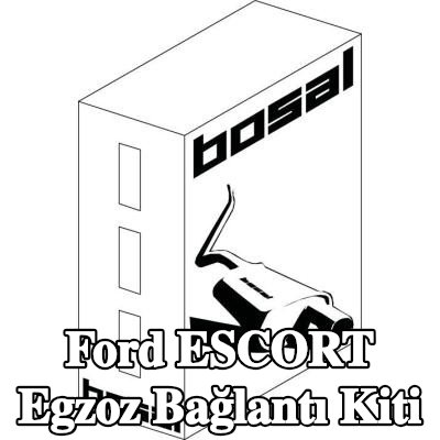 BOSAL Egzoz bağlantı kiti — 1990 Ford Escort