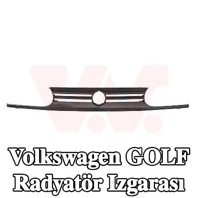 VAN WEZEL Aksesuarlı radyatör ızgarası — 1995 Volkswagen Golf