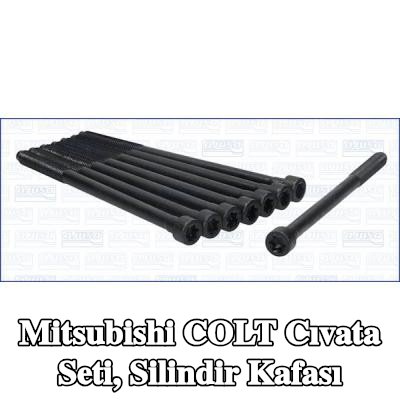 AJUSA Cıvata Kiti, silindir kafası M9, 143mm — 2004 Mitsubishi Colt