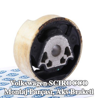 SASIC Montaj, ön aks braketi, Alt — Volkswagen Scirocco