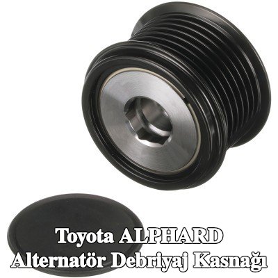GATES Alternatör debriyaj kasnağı DriveAlign, Micro-V® UNIQUE FIT — Toyota Alphard