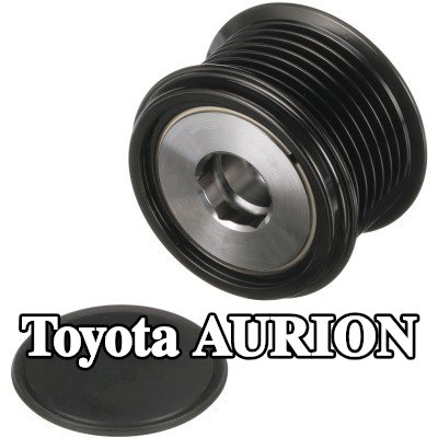 GATES بكرة القابض للمولد الكهربائي DriveAlign, Micro-V® UNIQUE FIT — Toyota Aurion