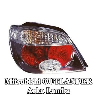 VAN WEZEL Arka lamba Sol, ampul yuvası olmadan — 2001 Mitsubishi Outlander