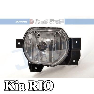 JOHNS مصباح ضباب يمين, H27W/2, بدون حامل لمبة — 2000 Kia Rio