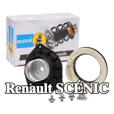 BILSTEIN حامل الدعامة العلوي - قطع غيار B1, المحور الأمامي, مع محمل كروي — 2003 Renault Scénic