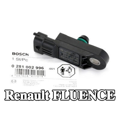 BOSCH مستشعر ضغط مشعب السحب — Renault Fluence