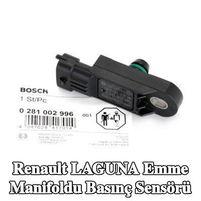 BOSCH Emme manifoldu basınç sensörü — 2002 Renault Laguna