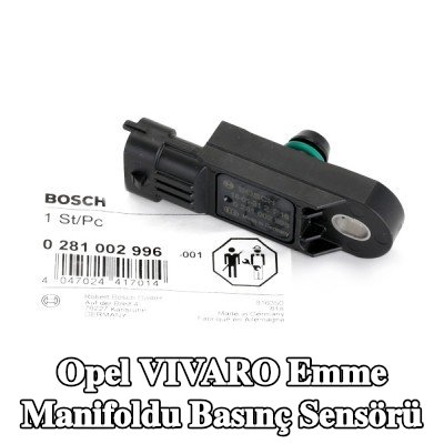 BOSCH Emme manifoldu basınç sensörü — 2002 Opel Vivaro