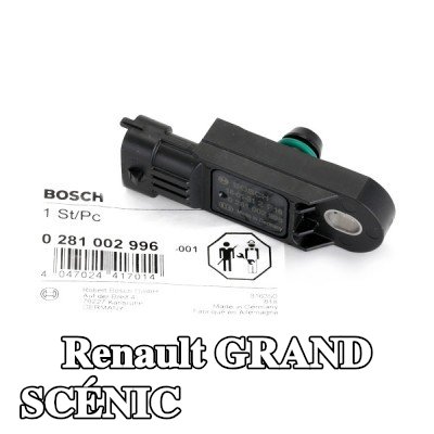 BOSCH مستشعر ضغط مشعب السحب — Renault Grand Scénic