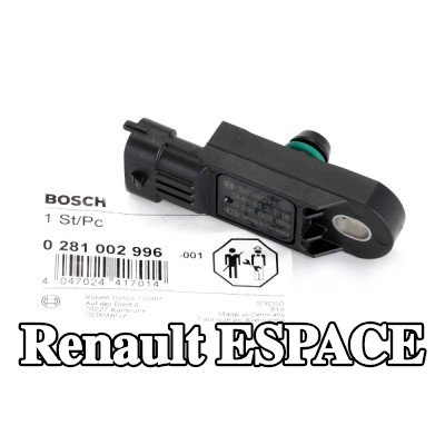 BOSCH مستشعر ضغط مشعب السحب — 2002 Renault Espace