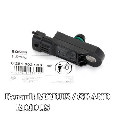 BOSCH مستشعر ضغط مشعب السحب — Renault Modus / Grand Modus