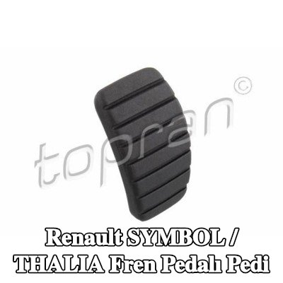 TOPRAN Fren pedalı pedi Kauçuk pedal pedi — Renault Symbol / Thalia