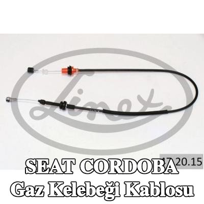 LINEX Gaz Kelebeği Kablosu — SEAT Cordoba