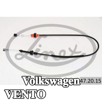 LINEX كابل دواسة الوقود — Volkswagen Vento