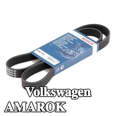 BOSCH حزام سيربنتين 1185mm, Number of ribs: 6 — 2012 Volkswagen Amarok