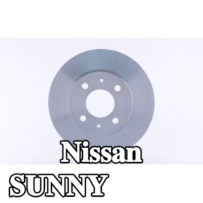 HELLA القطر الخارجي لقرص المكابح: 240mm, صلب, بدون محور عجلة, بدون مسامير عجلة — 1990 Nissan Sunny