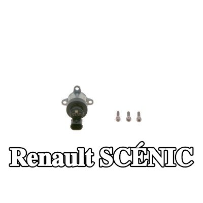 BOSCH صمام قياس الوقود مضخة الضغط العالي (جانب الضغط المنخفض), مع مواد تثبيت/تركيب — 2003 Renault Scénic