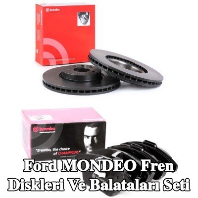 BREMBO Fren diskleri ve balataları seti Prime, içten havalandırmalı — 2012 Ford Mondeo