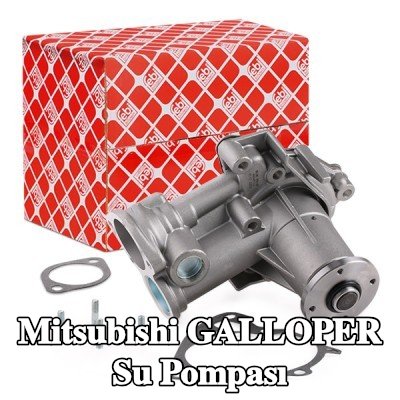 FEBI BILSTEIN Contaları/sızdırmazlık elemanları dahil su pompası — Mitsubishi Galloper
