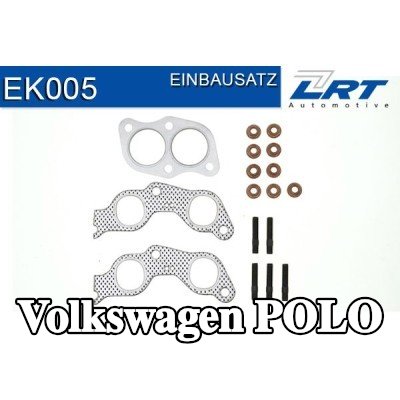LRT طقم التثبيت، مشعب العادم — 1990 Volkswagen Polo