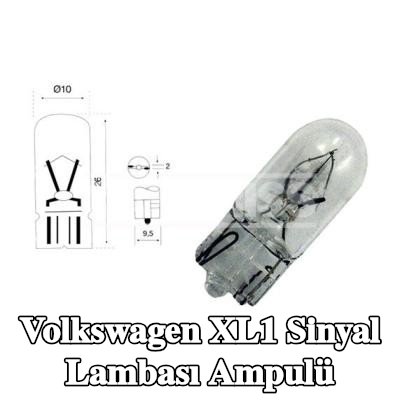 CARPRISS Sinyal lambası ampulü — Volkswagen Xl1