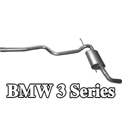 POLMO كاتم الصوت الخلفي الخلفي — BMW 3 Series