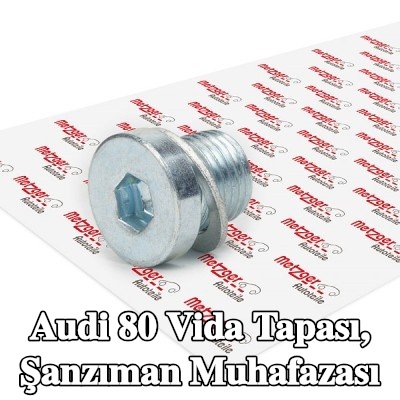 METZGER Vida Tapası, şanzıman muhafazası — Audi 80