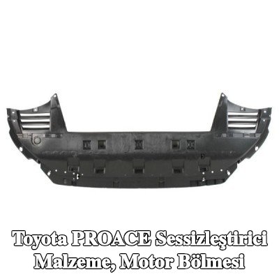 BLIC Sessizleştirici malzeme, motor bölmesi — 2016 Toyota Proace