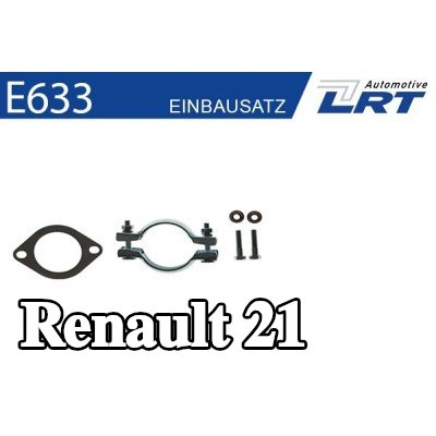 LRT مجموعة تركيب المحول الحفاز — Renault 21