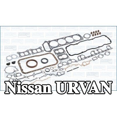 AJUSA مجموعة حشيات كاملة, محرك مزود بحشية رأس الأسطوانة, مع أختام ساق الصمام — Nissan Urvan