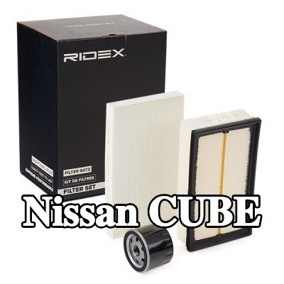 RIDEX مجموعة الفلاتر — Nissan Cube