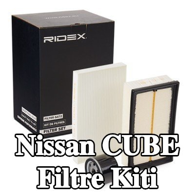 RIDEX Filtre kiti — Nissan Cube