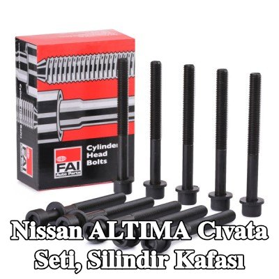 FAI AutoParts Cıvata seti, silindir kafası — Nissan Altima