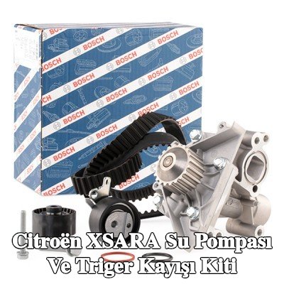 BOSCH Su pompası ve triger kayışı kiti Diş Sayısı: 153, Width: 25, 4mm — Citroën Xsara