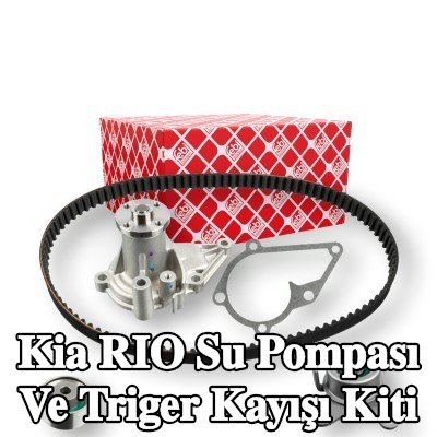 FEBI BILSTEIN Su pompası ve triger kayışı kiti Diş Sayısı: 105, Width: 22mm — Kia Rio