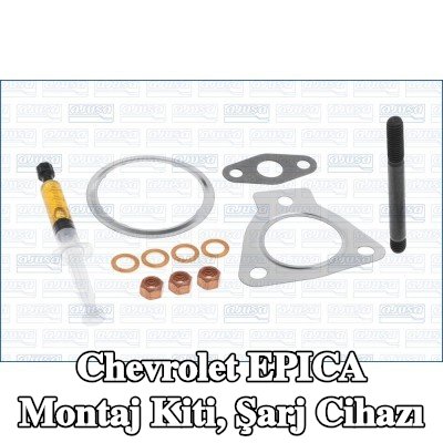 AJUSA Montaj Kiti, conta/sızdırmazlık elemanları ile şarj cihazı — Chevrolet Epica