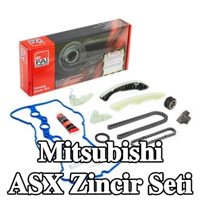 FAI AutoParts Triger zinciri kiti Alt, Üst, conta/sızdırmazlık elemanları ile, dişliler ile — 2012 Mitsubishi Asx
