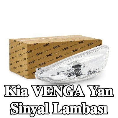 TYC Yan sinyal lambası Sol Ön, ampul yuvası olmadan — Kia Venga