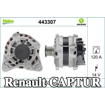 VALEO مولد التيار المتردد 120A — Renault Captur