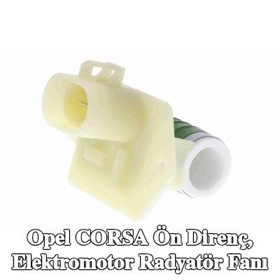 VEMO Ön direnç, elektromotor radyatör fanı — 2016 Opel Corsa
