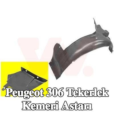 VAN WEZEL Tekerlek kemeri kaplaması Sol Ön — Peugeot 306