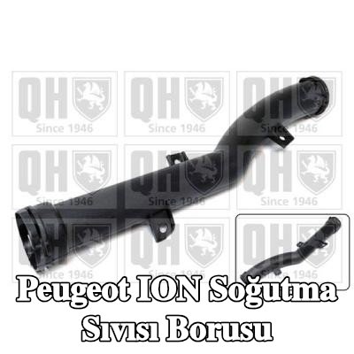 QUINTON HAZELL Soğutma suyu borusu - Su Pompası — Peugeot Ion