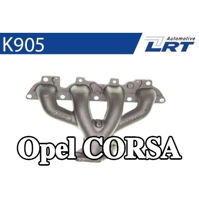 LRT مشعب العادم مع أجزاء التثبيت — 2000 Opel Corsa